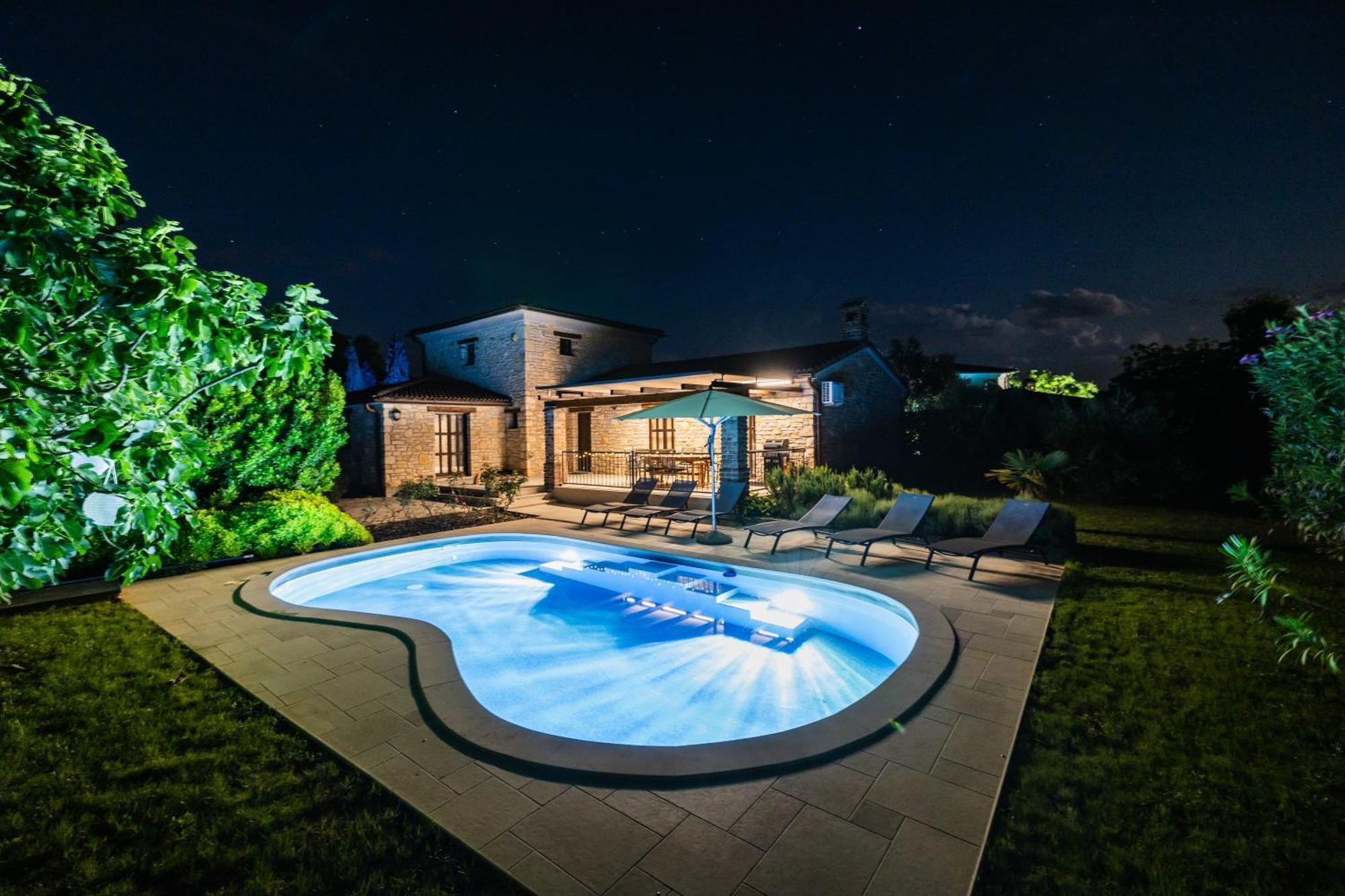 Villa Jurinea In Istrien Mit Pool Barat  Bagian luar foto